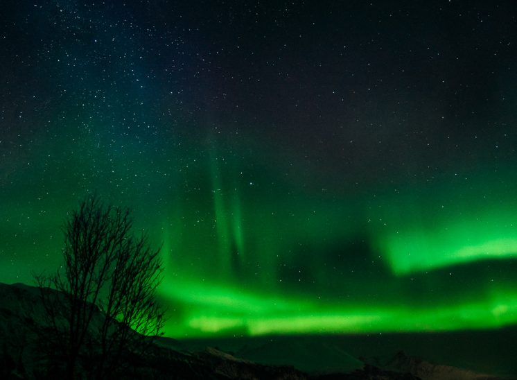 Northern lights in norway revontuli