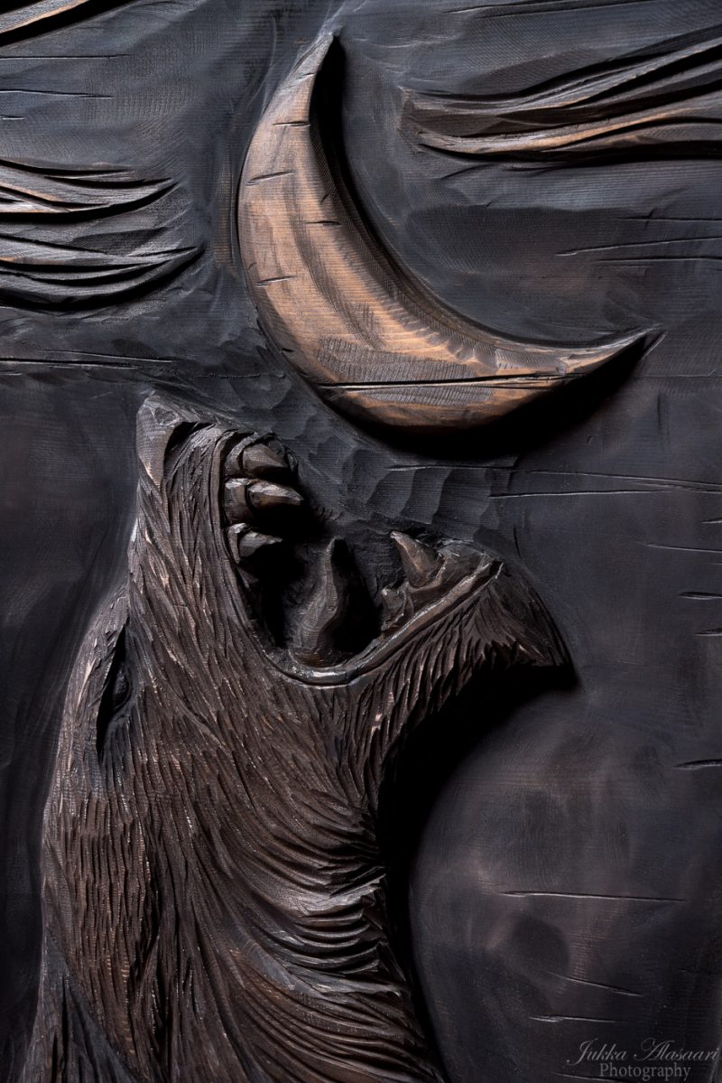 viking furniture details wolf puustikki