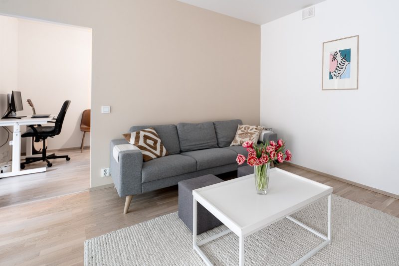 kiinteistövalokuvaus olohuone